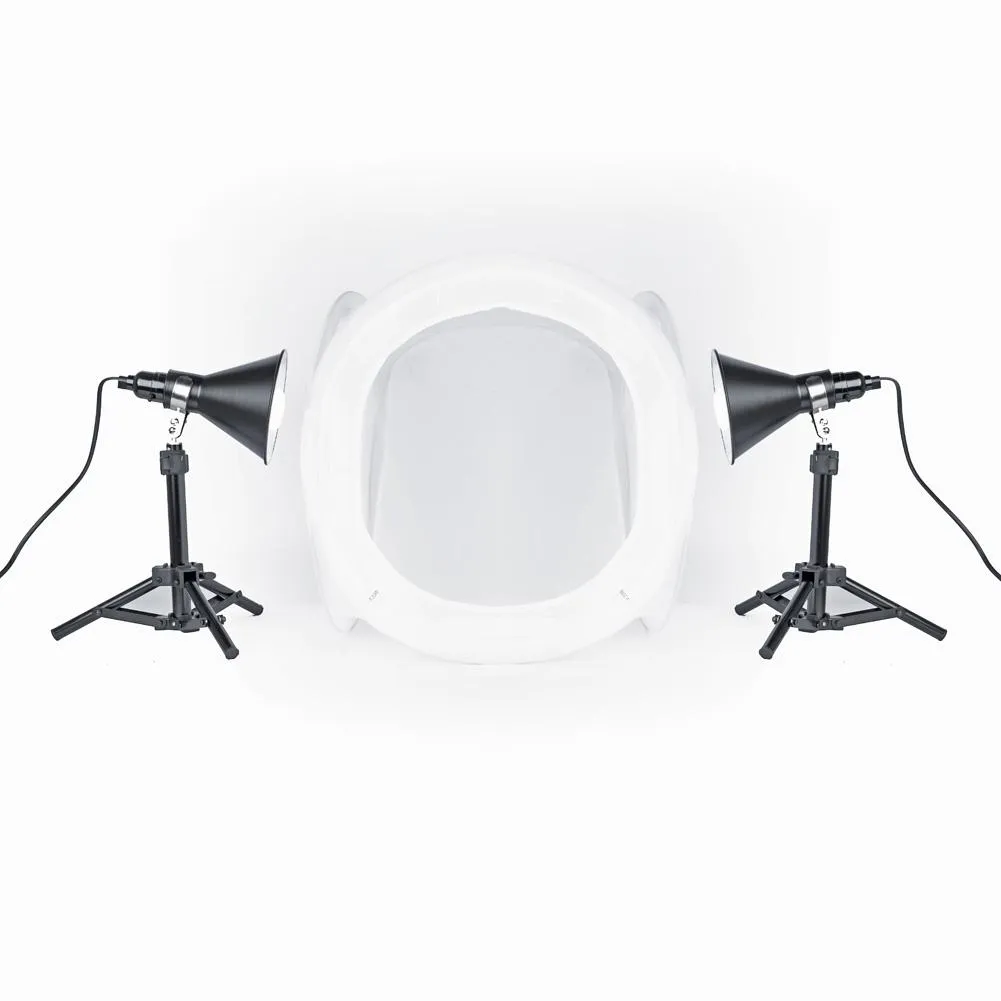 16" Product & Food Photography Lighting Studio Tent 'KONTENT KUBE' Kit