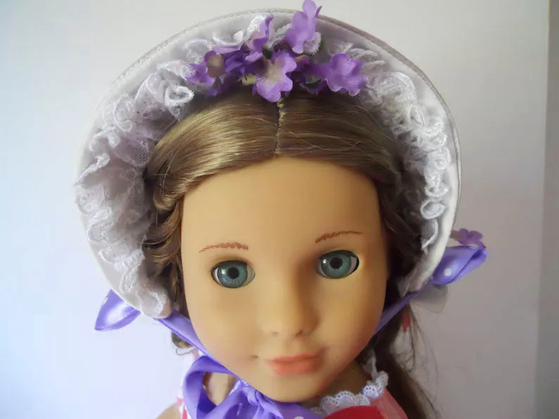 1850s Bonnet 18 Inch Doll Sewing Pattern