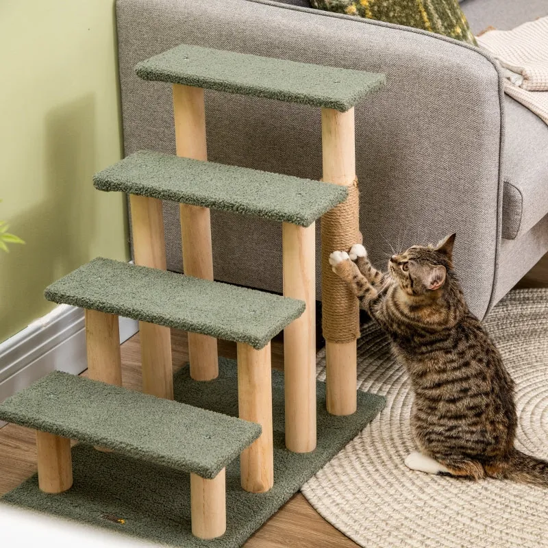 25" Cat Climbing Ladder - Green