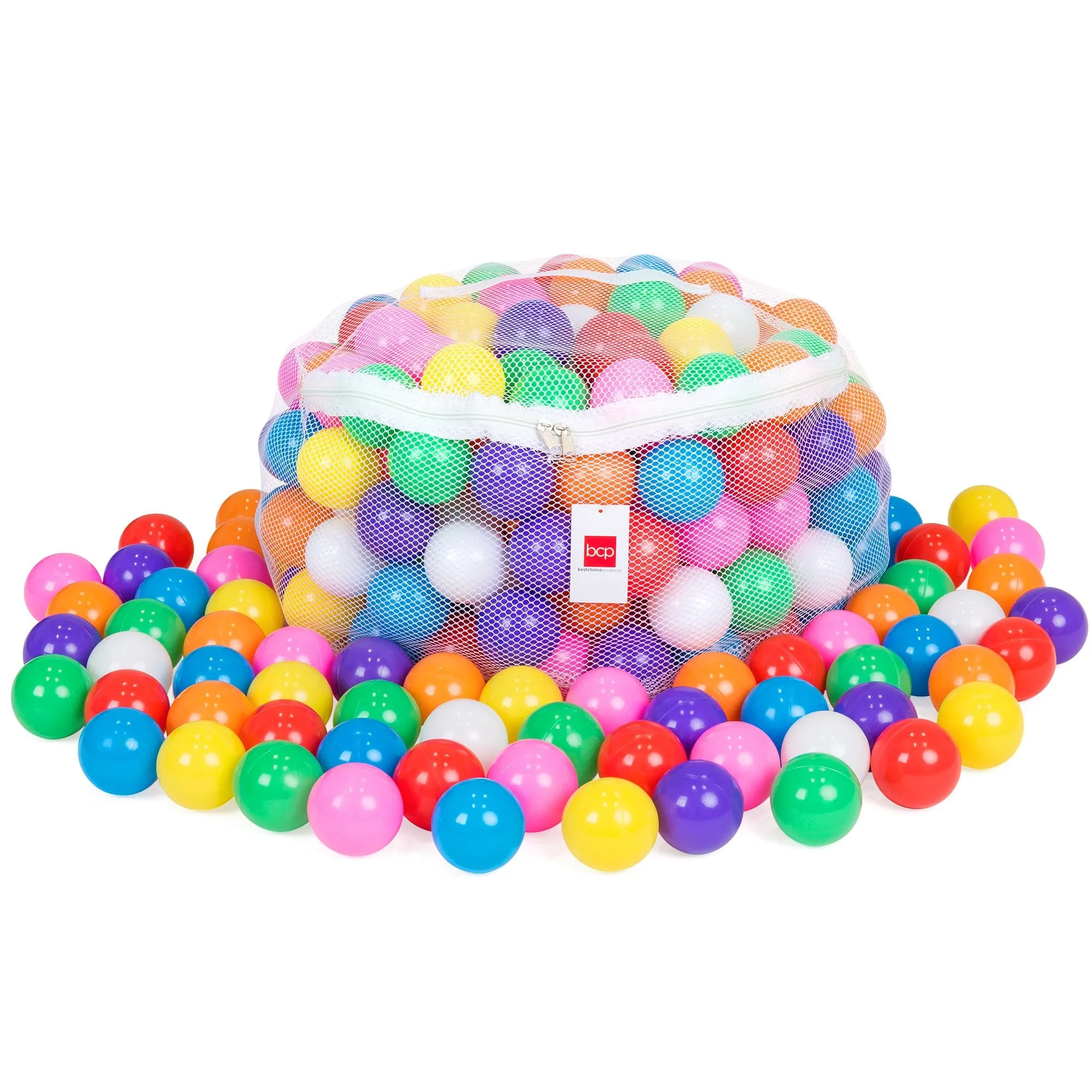 4-in-1 Kids Multicolor Ball Pit Tent Play Set w/ 200 Balls, Storage Bag