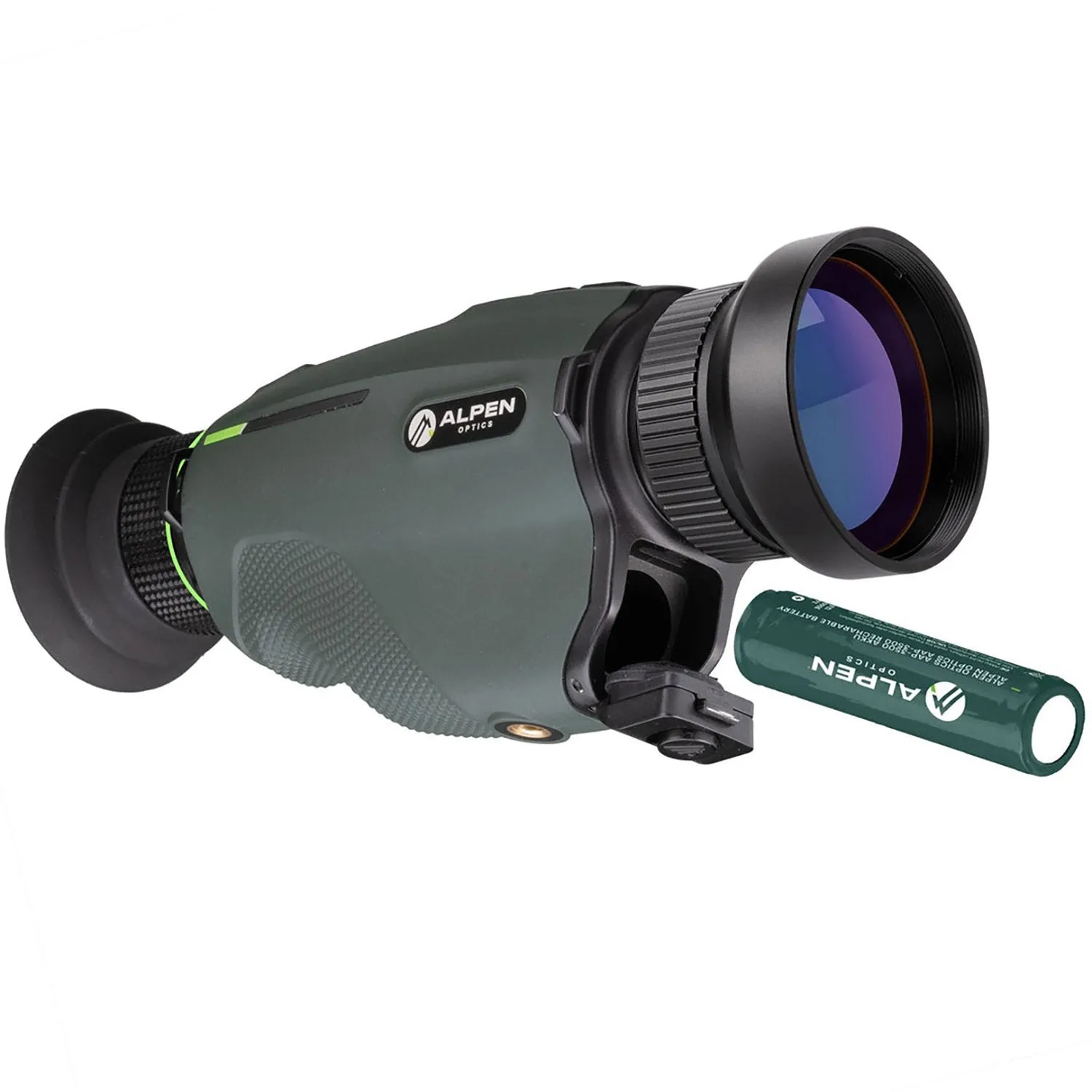 Alpen Optics Apex 54mm Thermal Monocular, HD AMOLED Display, Wi-Fi