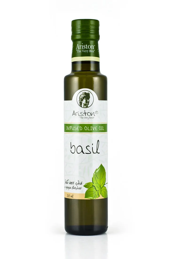 Basil infused olive oil