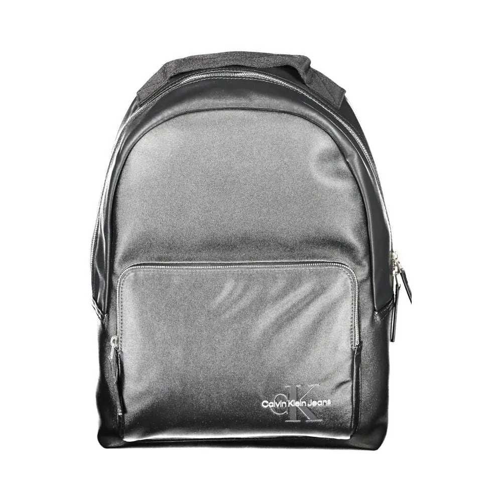 Calvin Klein Black Polyethylene Backpack