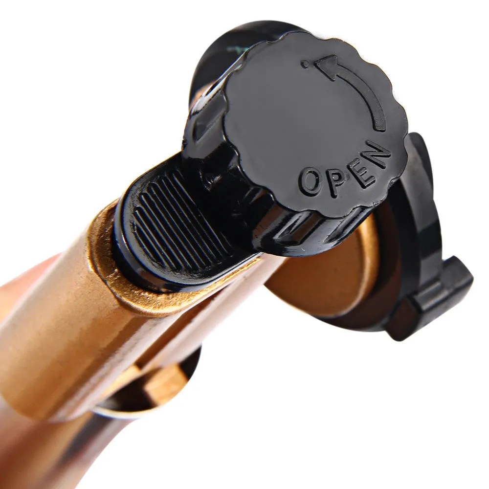 Copper Flame Butane Gas Burner Torch Lighter