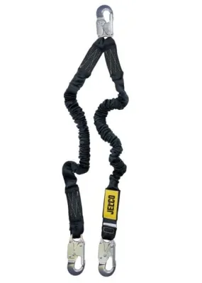 Jelco Twin Leg 6' Arc Flash Lanyard w/Aluminum Snaps - 54976