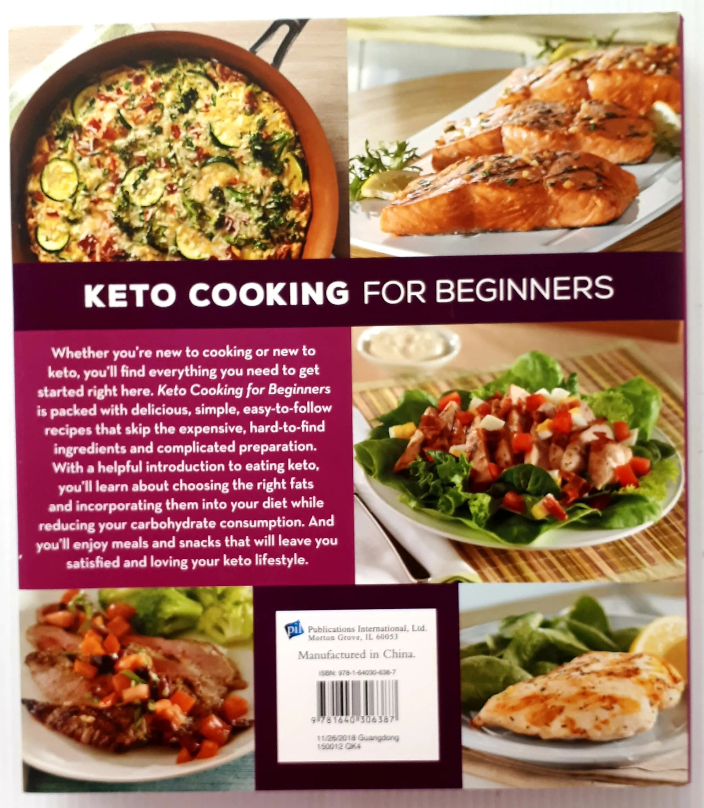 KETO COOKING FOR BEGINNERS - Publications Unlimited