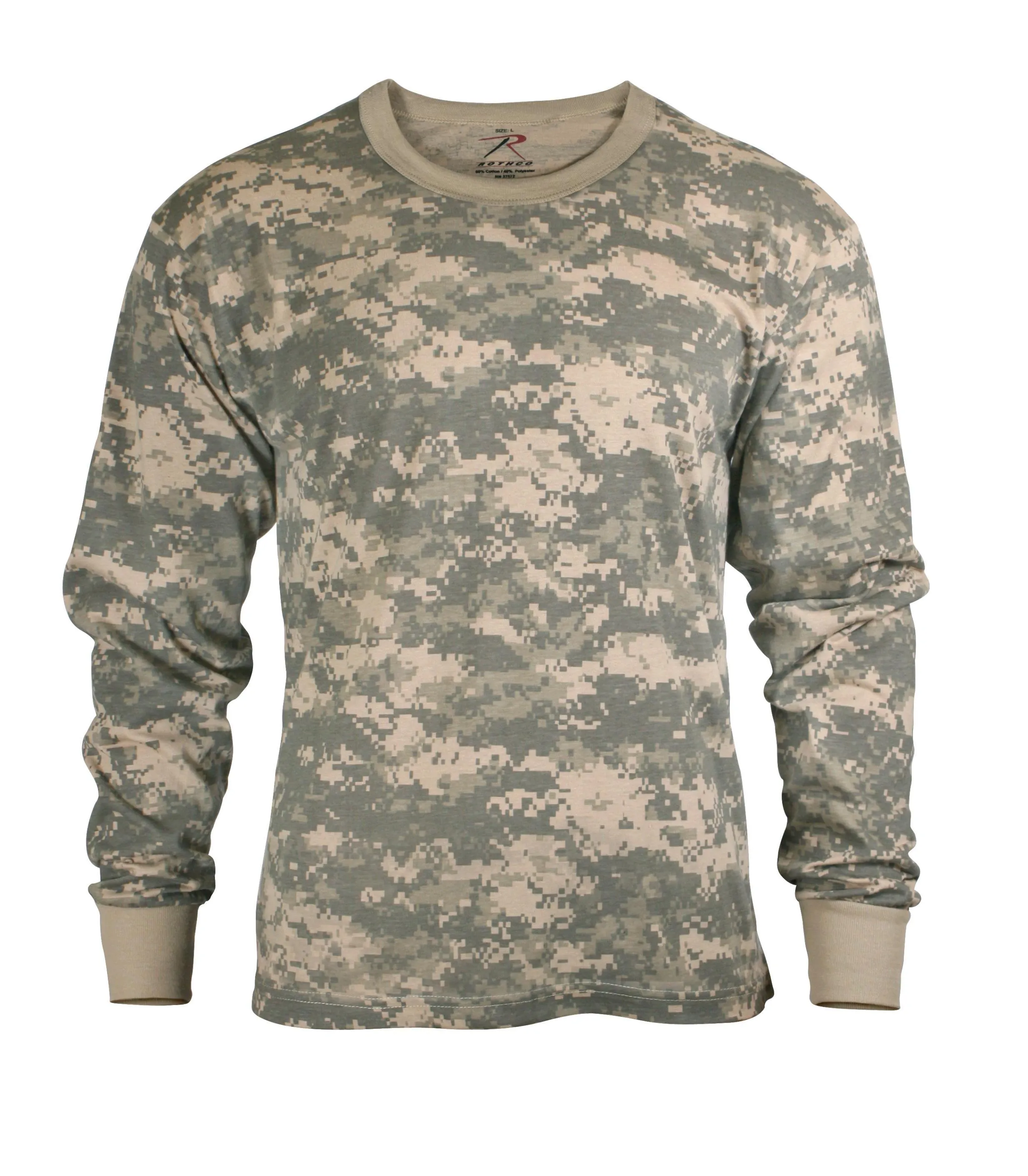 Kids Long Sleeve Camo T-Shirt