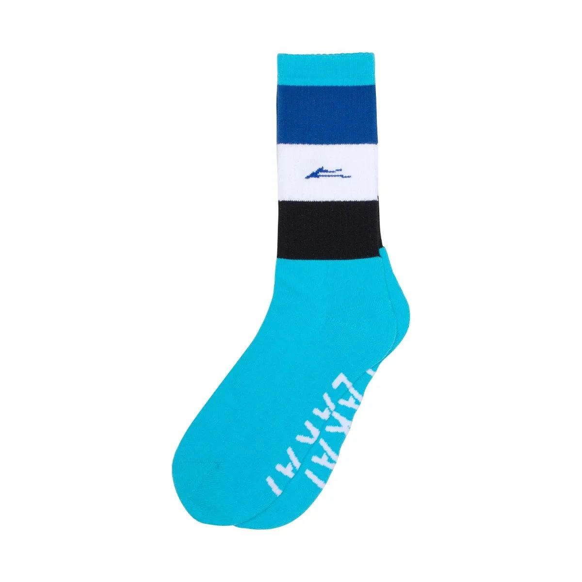 Lakai Bar Crew Sock 100% Cotton - Aqua