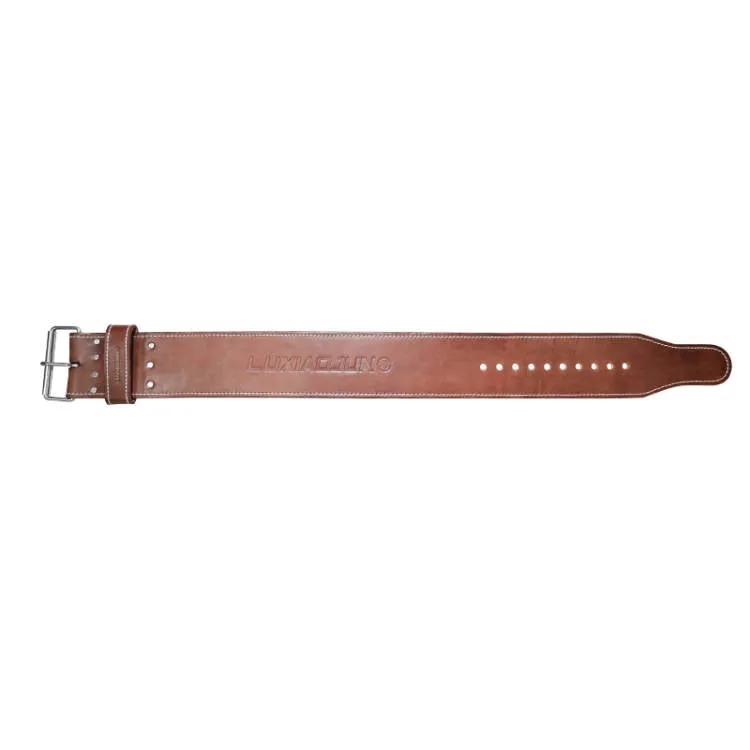 LUXIAOJUN 4" Lifting Leather Belt