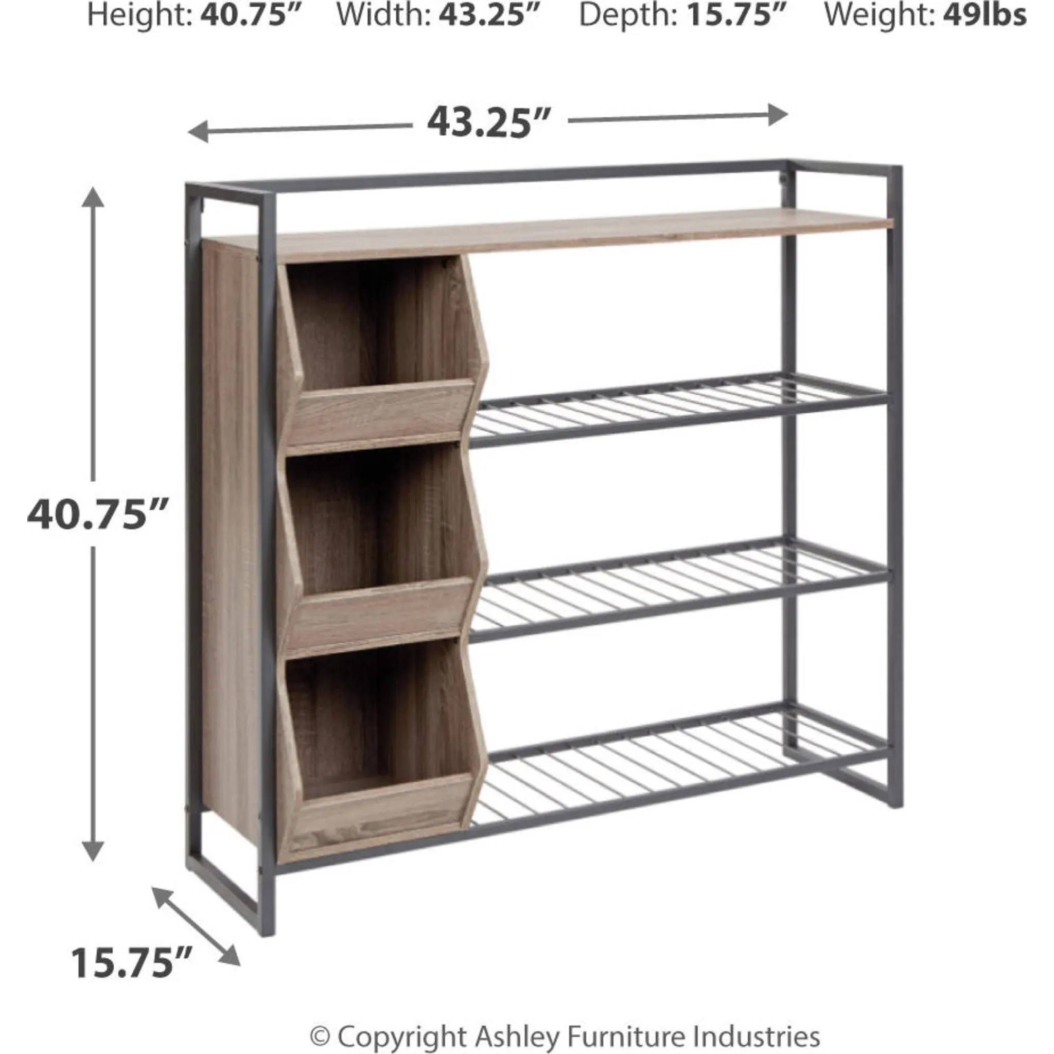 Maccenet Shoe Rack