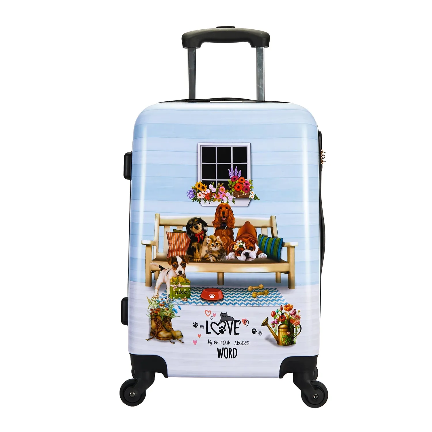 NIKKY 3 PC HARDCASE SET LUGGAGE