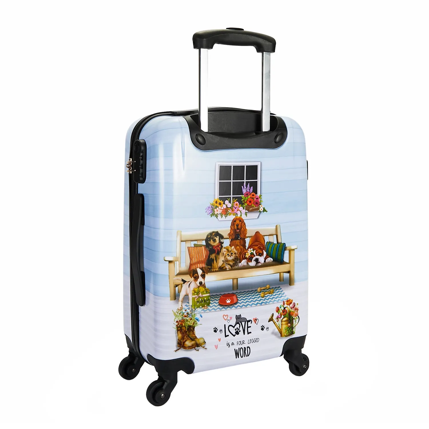 NIKKY 3 PC HARDCASE SET LUGGAGE