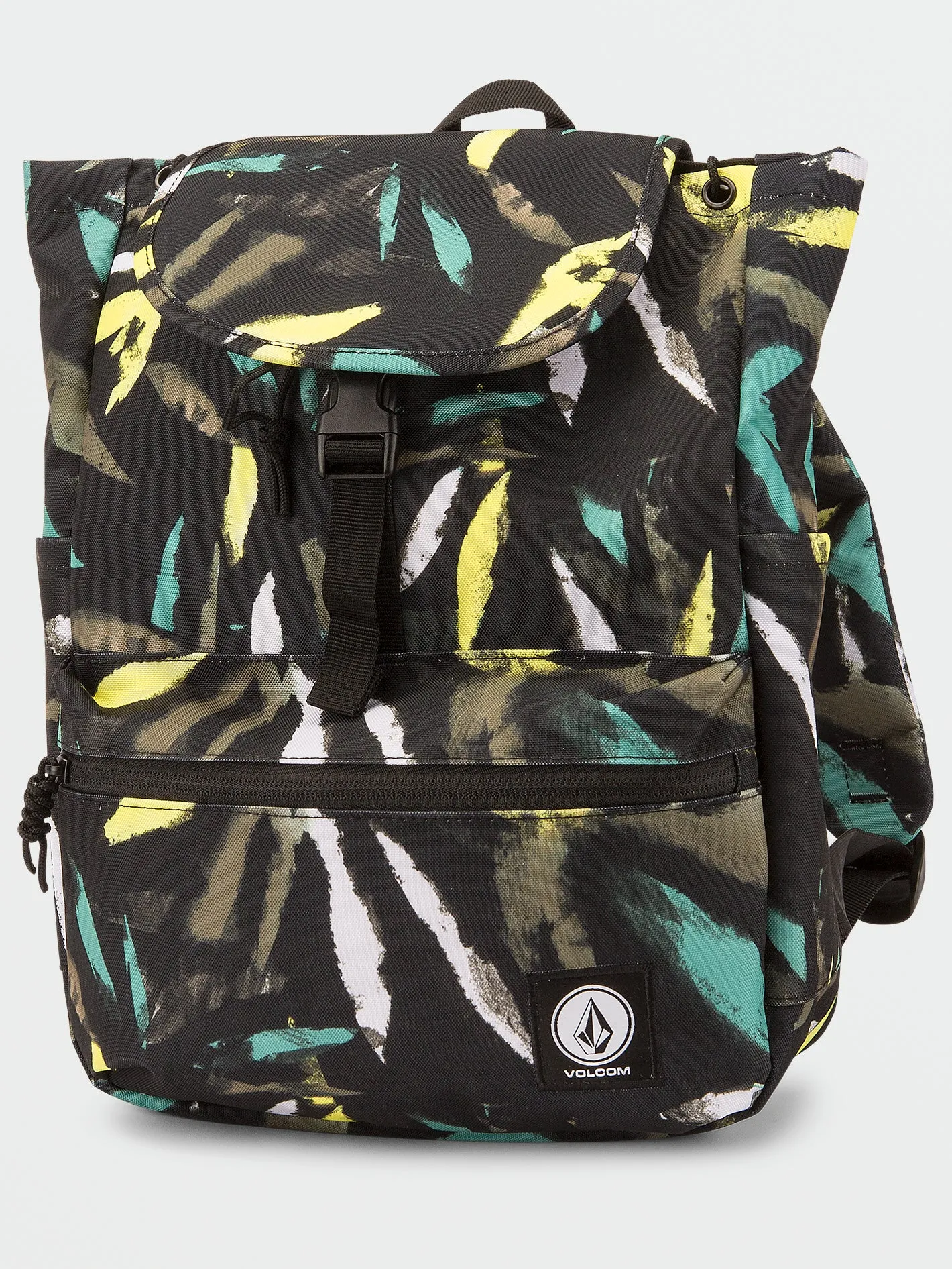 Volcom Stone Drawstring Bag - Black Combo