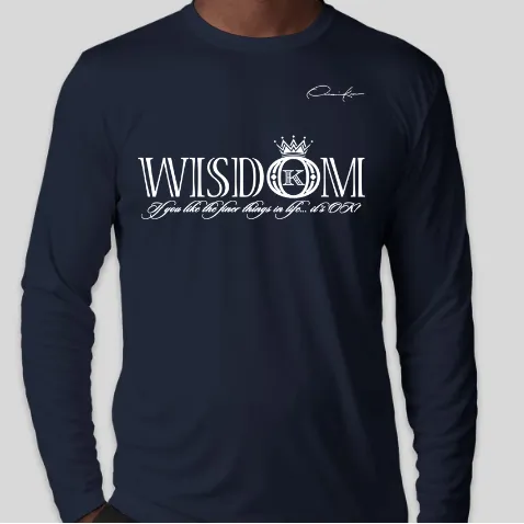 Wisdom Clothing Long Sleeve T-Shirt